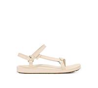 Teva Original Universal Slim Leather Sandals, White, Size 4, Women White