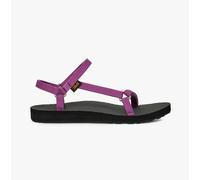Women's TEVA Original Universal Slim Sandal Shoes in Striking Purple, Size 8