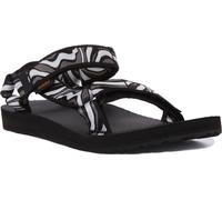 Teva Original Universal Wave Effect Sandals Black White Womens Size 3 - 8