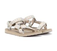 Teva Womens Original Universal Hook & Loop Sandals - Modern Check Taupe - 7 UK