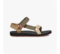 Teva Original Universal Womens Cross Strap Burnt Olive Multi - Green - Size UK 3