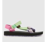 Teva Pink Multi Original Universal Girls Junior Sandals UK 1 (EU 34)