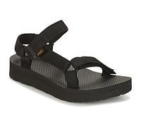 Teva Midform Univ Midform Geometric Womens Sandal In Black Size UK 3 - 8