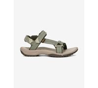 Teva Terra Fi Lite Suede sandals light green beige women - 36