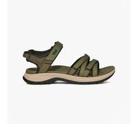 Teva Teva TIRRA SPORT Womens Cross Strap Sandals Burnt Olive - UK 3 - Green