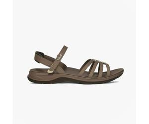 Teva TIRRATRAVELER Cross Strap Sandals in Brown - UK 3 - Brown