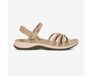 Teva Tirratraveler Womens Polyester Lightweight White Pepper Cross Strap Sandals