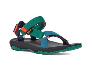 Teva Unisex-Child Casual Sandal, Blue Coral Multi, 5 Big Kid