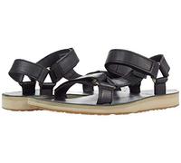 Teva W Original Universal Leather, Women's Sandals, Black/White, 3 UK