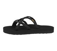 Womens Olowahu Ws Flip Flops Black Mix B On Black 7 UK 9 US