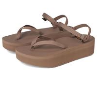 Teva Women's Flatform Sandal Slim Sport, Caribou, 7 UK