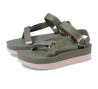 Teva - Womens Flatform Universal Sandal, Color Olive/Whisper, Size: 4 UK
