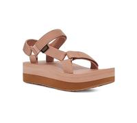 Teva Women's Flatform Universal Sandal, Maple Sugar/Lion, 6 UK