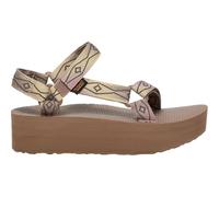 Women's TEVA Flatform Universal Sunscape Sandals in Waterless Neutral, Size 4