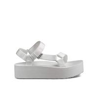 Teva Flatform Universal Womens Bright White Walking Sandals - 8 UK