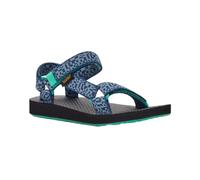 Teva Girls Kids Original Universal Radio Blue Opal Sandals - Black/Blue - Size 6.5-11.5 Kids (UK Shoe)