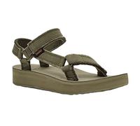 Teva Women's Midform Universal Canvas Sandal, Olive, 3 UK