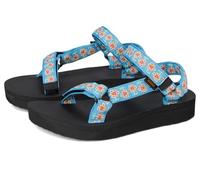 Teva Women's Midform Universal Sandal, Bloom Cendre Blue, 3 UK