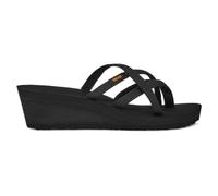 Teva Women's Mush Mandalyn Wedge Ola 2 Flip-Flop Sandal, Black, 8 UK