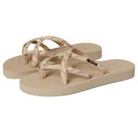 Teva Women's Olowahu Flip-Flop, Neon Wave Peach Ice, 6 UK