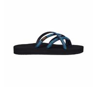 Teva Women's Olowahu Sandal, Navy Blue Flower Loom, 5 UK