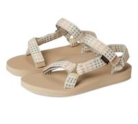 Teva Womens Original Universal Hook & Loop Sandals - Modern Check Taupe - 4 UK
