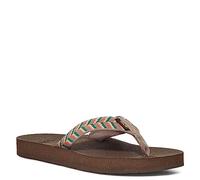 Teva Women's Reflip Sandal, Retro Geometric Neutral, 8 UK