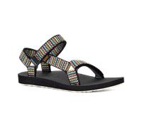 TEVA WOMENS SANDALS.NEW UNIVERSAL DOT MATRIX BLACK FLIP FLOP VEGAN S24.SIZE 8