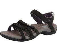 Teva Women's Tirra Leather Sports and Outdoor Lifestyle Sandal, Black, 7 UK (40 EU)