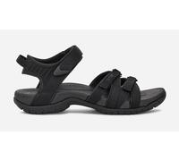 Teva Tirra Womens Polyester Touch Fasten Vegan Casual Black Sandals