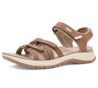 Teva Tirra Sport Leather Sandals Brown Beige Women - 37