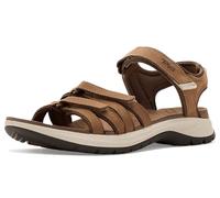 Teva Women's Tirra Sport Leather Sandal, Tan, 8 UK