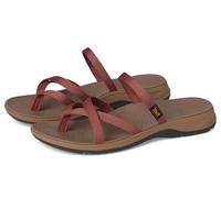 Women's TEVA TirraTraveler Flip-Flop Sandals in Mahogany
