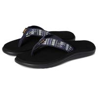 Teva Women's Voya Flip Flop, Geo Mashup Navy, 8 UK