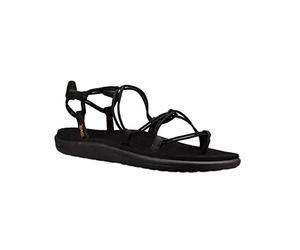 Teva Women's Voya Infinity Open Back Slippers, Black Black Blk, 7 UK