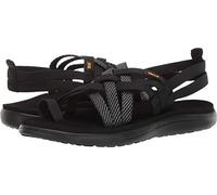 Teva Women's Voya Strappy Open Toe Sandals, Black Hera Black Hbk, 9 UK