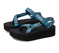 Teva Women's W Flatform Universal Sandal, Bandana Aquarius, 5 UK