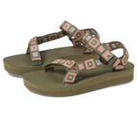 Teva Women's W Midform Universal Sandal, Retro Squares Unwind, 8 UK