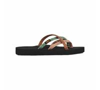 Teva Women's W Olowahu Sandal, Mixed B Maple Sugar Multi, 3 UK