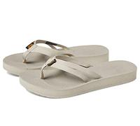 Teva Women's W Reflip Strappy Sandal, Feather Grey, 7 UK