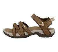Teva Women's W Tirra Leather Sandal, Honey Brown, UK 3