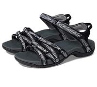 Teva Women's W Tirra Sandal, Palms Black/White, 4 UK