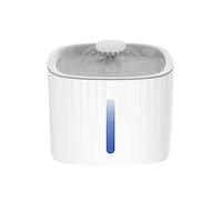 Tevimpeya 3L Automatic Pet Water Fountain: Whisper-Quiet Dispenser with Dual Spout Modes for Cats & Dogs - Hydrate Your Furry Friends in Style