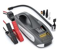 TEVOLE 6000A Jump Starter with Air Compressor, 27000mAh 160PSI Portable Car Battery Jump Starter, 12V Battery Pack (All Gas 12L Diesel)