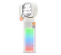 TEVOLE Camping Light 40/2000 Lumen 2700/6500K Led Multifunction Magnetic Lanterns, IP54 Waterproof Flashlight, Rotatable Electric Lantern for Emergency, Camping, Hiking