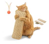 TEVROKS Interactive Catnip Chew Toy, Catnips Pillow Toy Kickers For Cats, Soft Sisal, Scratch And Bite Resistant For Teething Play & Stress Relief(S)