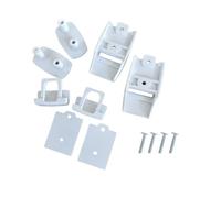 TEVSJG 2 Set for Fiamma F45s F80s F65 Awning Leg Wall Brackets (White) 98655-176 Replaceable Awning Leg Brackets RV Parts & Accessories