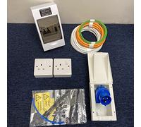 TEW 240V Mains Electric Hook Up Installation Kit Campervan Motorhome Conversion Kit 19