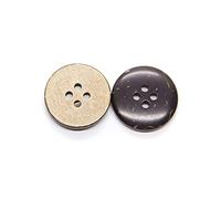 TEWAX Natural Eco-friendly Coconut Shell Wood Button For Clothing 2/4 Holes Children Scrapbook Decorative Wooden Buttons