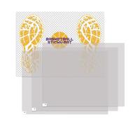 Tewzafiya Basketball Sticky Mat, Sticky Shoe Mats,Basketball Sticky Mats for Non Slip Shoes - 17x13 Inch Sports Board Sticker Accessories with Replacement Sheets